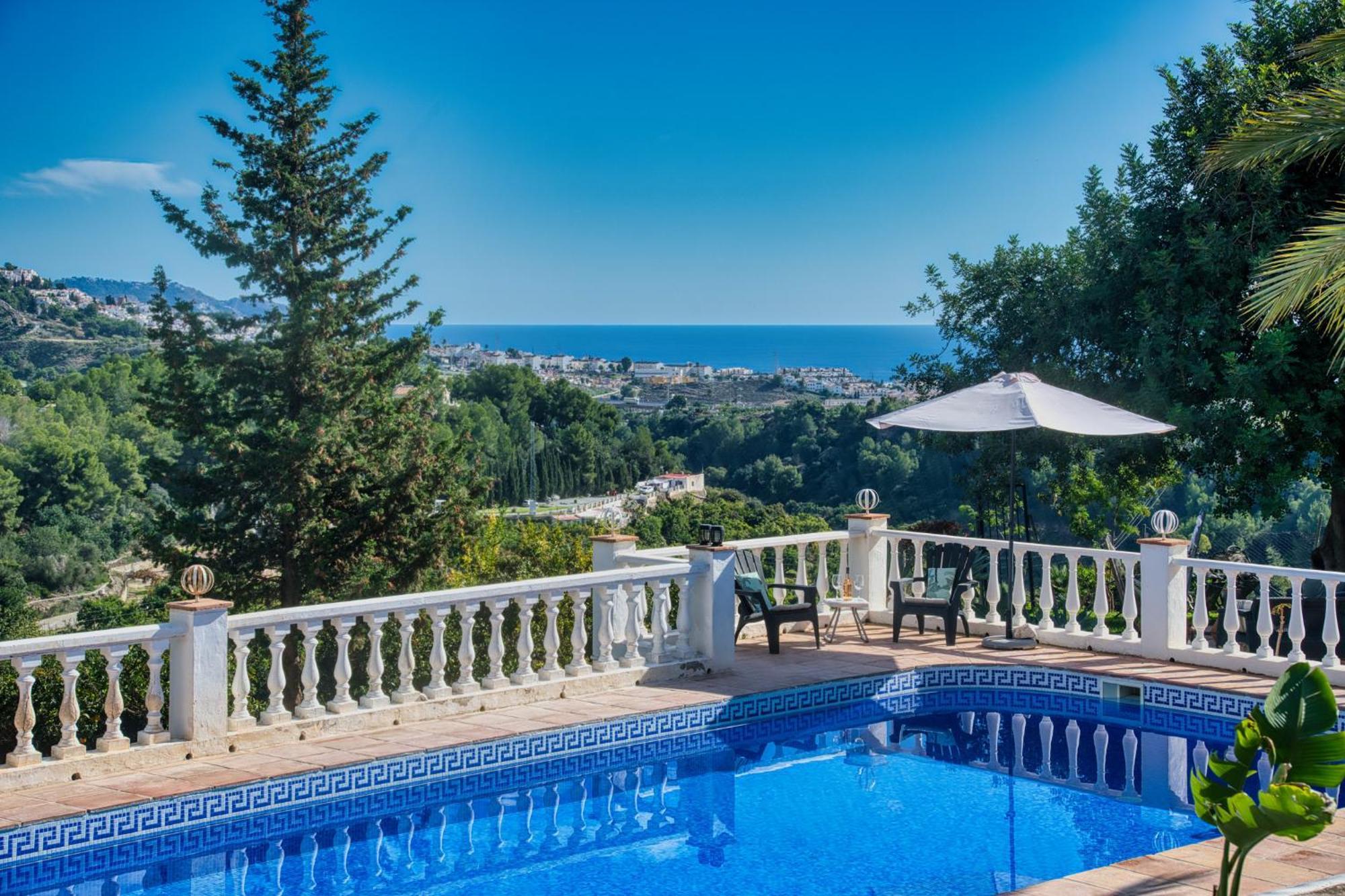 Villa Morera Bed & Breakfast Frigiliana Ngoại thất bức ảnh
