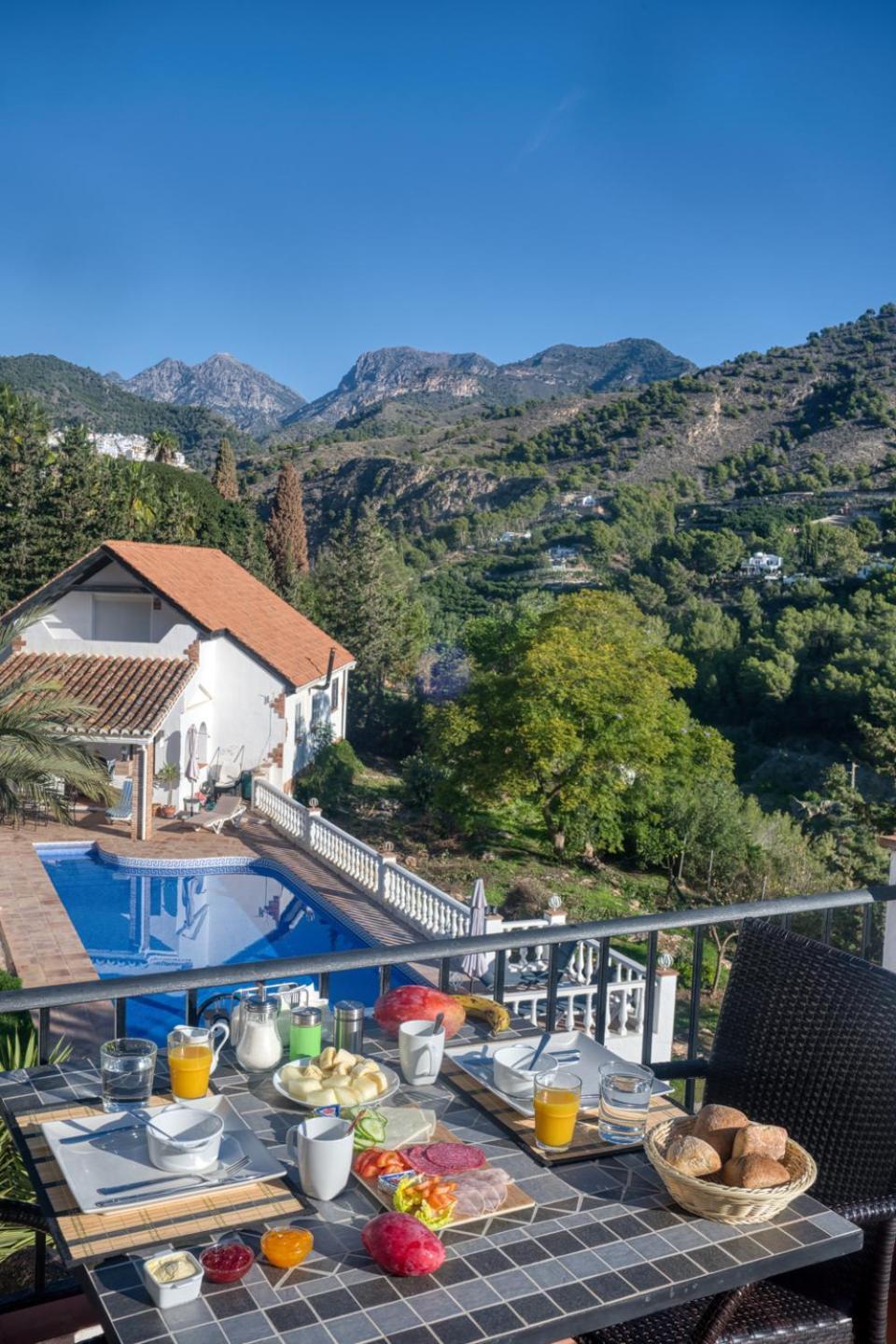 Villa Morera Bed & Breakfast Frigiliana Ngoại thất bức ảnh