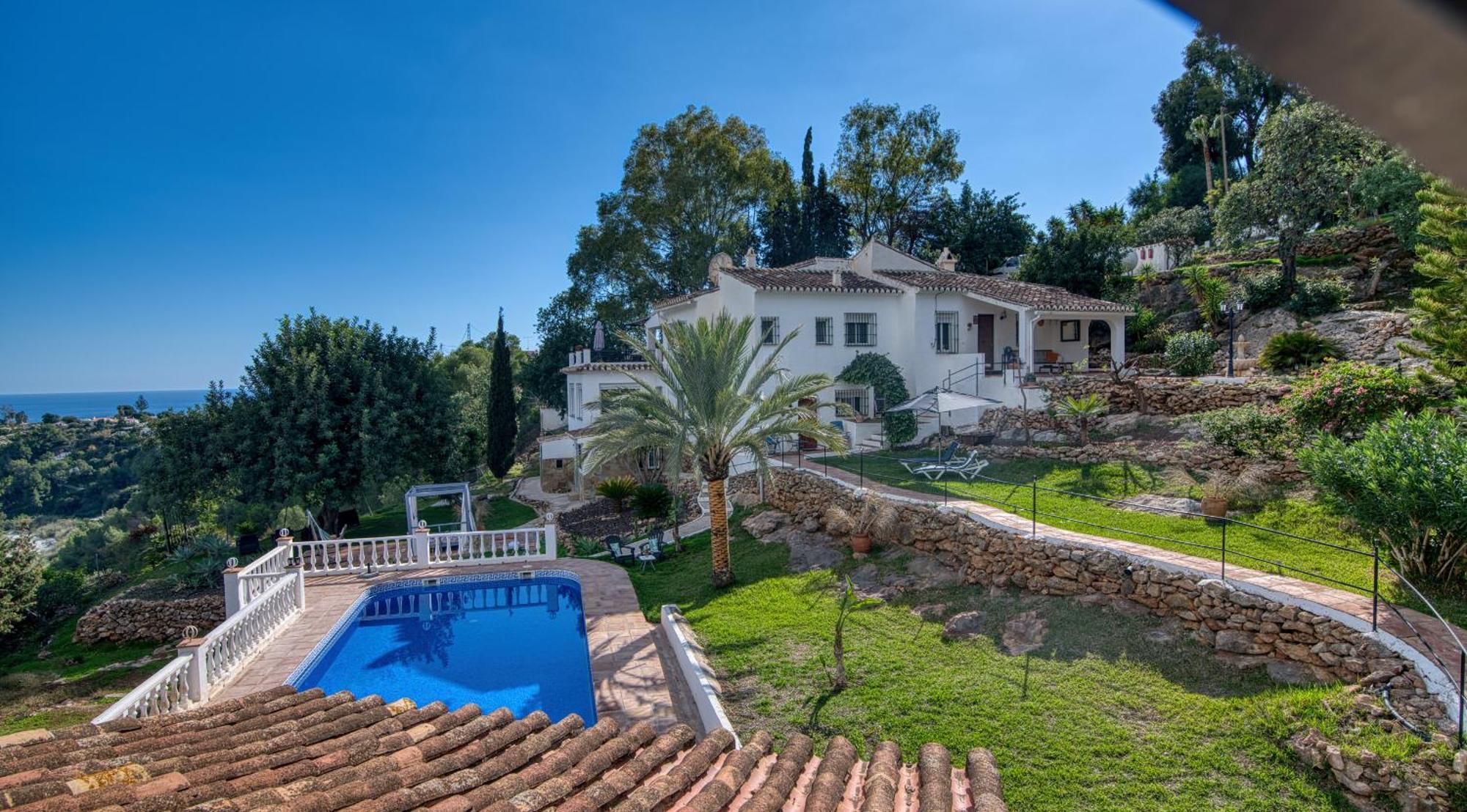 Villa Morera Bed & Breakfast Frigiliana Ngoại thất bức ảnh
