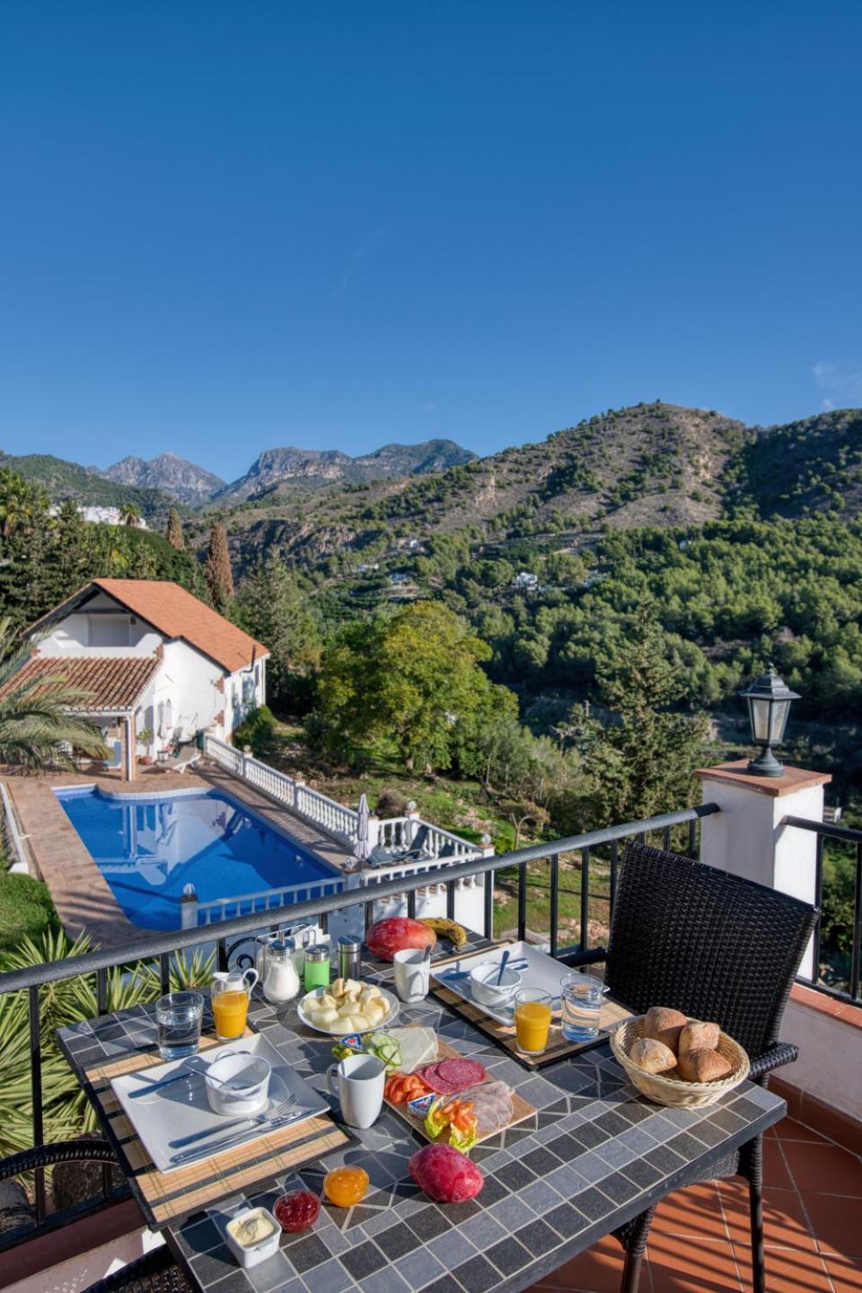 Villa Morera Bed & Breakfast Frigiliana Ngoại thất bức ảnh