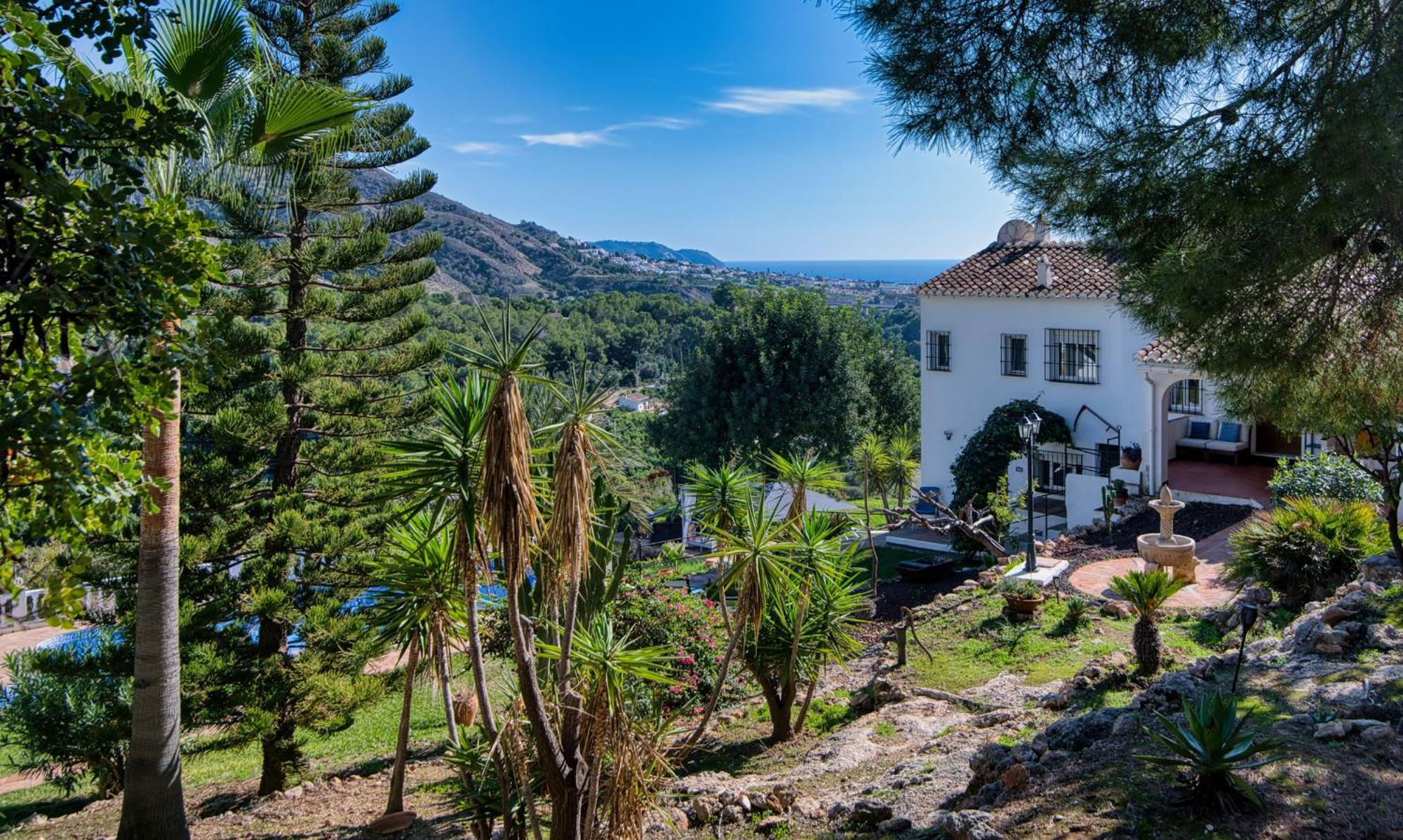 Villa Morera Bed & Breakfast Frigiliana Ngoại thất bức ảnh