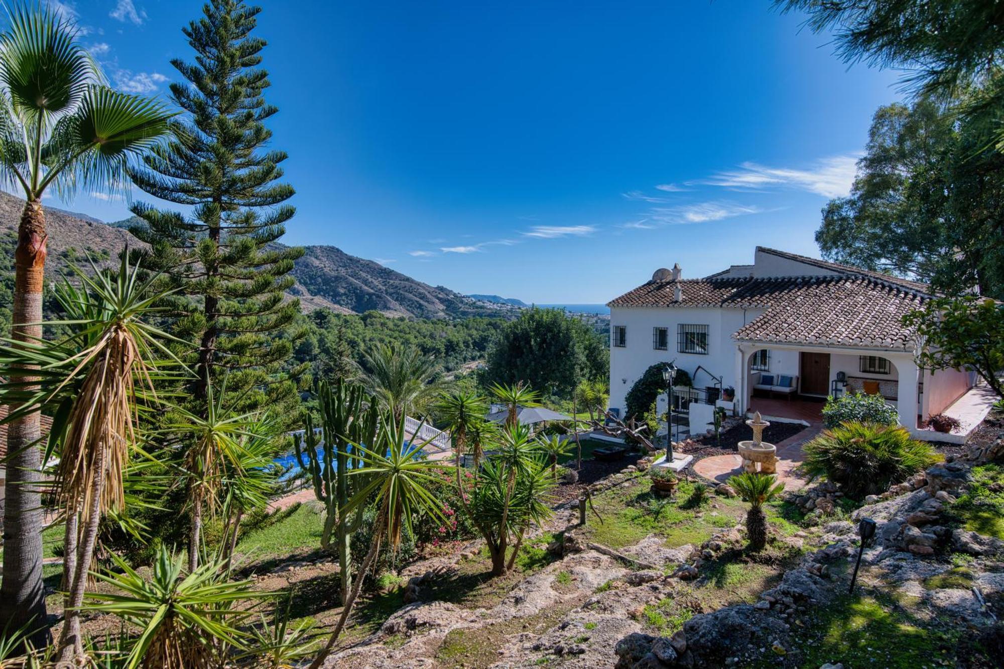 Villa Morera Bed & Breakfast Frigiliana Ngoại thất bức ảnh